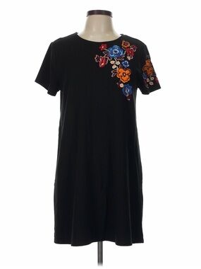 Philosophy Republic or Clothing Embroidered Little Black Dress
